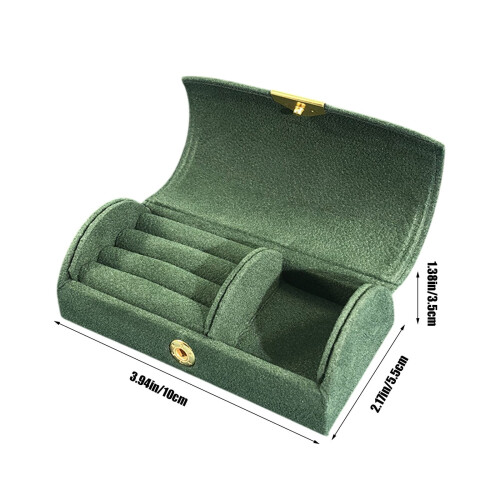 Samt-Reiseetui, tragbarer Fleece-Organizer 2