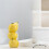 Ceramic Vibrant Stack Fruit Design Vase - Whimsical Stacked Lemon, Decorative for Home, Kitchen (Lemon) 5