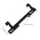 Microwave Door Lock Hook Black ABS Material Easy Installation Secure Locking Mechanism for 2