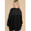 Γυναικείο oversized φούτερ casual με μακριά μανίκια και κουμπιά, Henley λαιμόκοψη, πουλόβερ, 3