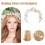 Rea! Bröllop Blomma Flicka Hårbonad Krans Håraccessoar Blomma Krona Hårbandღ N3U6 3