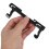 Microwave Door Lock Hook Black ABS Material Easy Installation Secure Locking Mechanism for 5