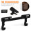 Microwave Door Lock Hook Black ABS Material Easy Installation Secure Locking Mechanism for 8