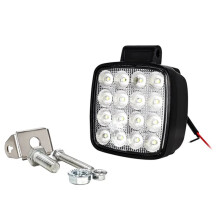LED Flood Light Excavator Squar Forklift Tractor Heavy Duty Offroad 12V 24V 6240LM Agricultural Vehicles 1