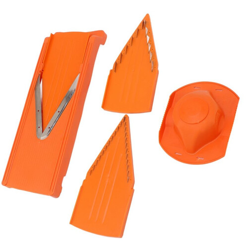 V-Shaped Vegetable Slicer Vegetable Potato Slicer Cutting Machine Practical Kitchen Tool Practical Hand Protector 1