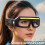 Portable Sensor Headlamp for Glasses, Type-C Rechargeable 3