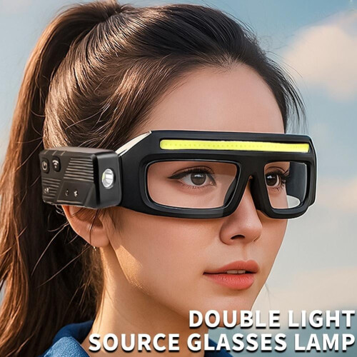 Rechargeable Type-C Headlamp for Glasses & Caps 2