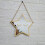 FRCOLOR light yellow acrylic wall mirror wooden frame 5