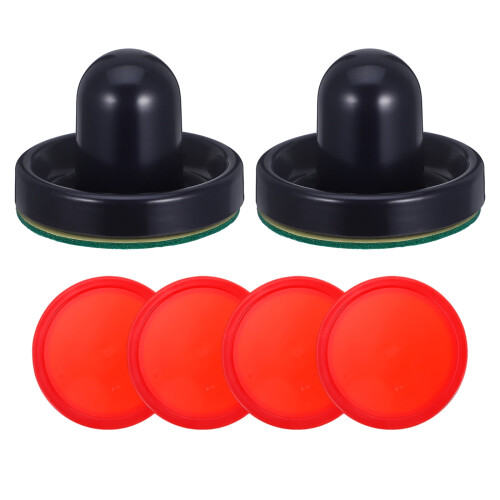 Airhockey-Schieber und Pucks Set, 8-teilig 2