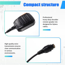 Microfone SM16A1 com Botão PTT e Alto-Falante para Rádios Automotivos HYT MD-780 MD-680 MD680 MD780 MD782U RD620 RD980 MT680