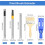 Multiangle Paint Brush Extender Holder Extendable Paint Brush,Universal Brush Extender Tool,for Most Rollers Brushes 7