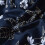 Navy Geometric Tufted Duvet Cover Set Queen 3pcs 4