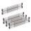 Drawer Divider Adjustable Length From Kitchen Storage, Organiser, Plastic, Clear,6pcs 2