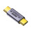 Adaptateur USB-C vers USB-C PD100W 40 Gbit/s, convertisseur de charge rapide Type C, référence I6W3 6
