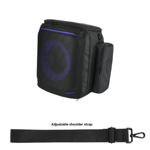 Carrying Case Speaker Bag for  PartyBox Encore 2 Party Speaker, Protective Case Mesh Storage Bag with Shoulder Strap 2