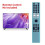 Silicone Case for  XMRM-P3 TV Remote Control Case Dustproof Shockproof Protection Cover B 4