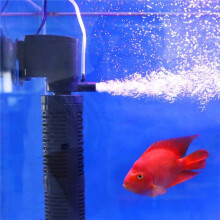 Aquarium Internal Filter Silent Aquarium Filter Waterproof Aquarium Water Purifier Aquarium Air Pump RS602 EU Plug