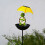 Solar Bird Feeder and Courtyard Light Ground Insert Fixture 6