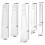 12 Pack Glue Spreader Plastic Smear Plate Scraper Sticks Applicator Tool for Leatherwork Applicator Glue Spreaders 7
