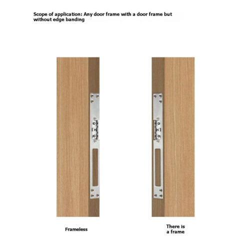 Electric Strike Door Lock Adjustable Electric Strike Locks Tongue Access Control Locks Double Unlock Mode 2
