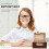 OUNONA Retro Money Saving Box Wooden Multi 1Pack 3