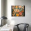 Boho Floral Wall Art Print 20x16in 4