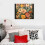 Boho Floral Wall Art Print 20x16in 5