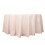 BalsaCircle 120" Blush Rund Premium Polyesterduk Bröllopsduk 2
