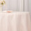 BalsaCircle 120" Blush Rund Premium Polyesterduk Bröllopsduk 3