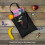 Οικονομική τσάντα Tote από μαύρο βαμβάκι 11,8"x13", 5oz ελαφρύ ύφασμα, μικρές 3