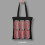 Οικονομική τσάντα Tote από μαύρο βαμβάκι 11,8"x13", 5oz ελαφρύ ύφασμα, μικρές 5