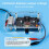 Adjustable Voltage Regulator Power Module with LED Digital Display,Variable Voltage Inverter DIY for Lab,Hobby-EU Plug 4
