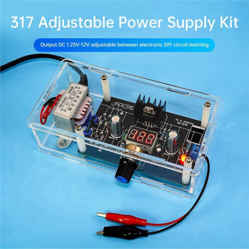 Adjustable Voltage Regulator Power Module with LED Digital Display,Variable Voltage Inverter DIY for Lab,Hobby-EU Plug 2