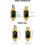 New Wireless Microphone Converter XLR Transmitter and Receiver Microphone Wireless System for Dynamic Microphone A 8