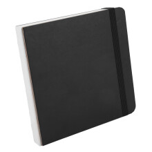 Aquarellskizzenbuch 30 Blätter 15x15cm Schwarz 300GSM für Skizzen & Malerei