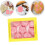 Flower Plastic Cake Molds, Eid Theme Baking Tools, Three-dimensional Cookie Cutters, Reusable Molds for Festive Baking, Household Kitchen Accessories 3