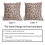 Conjunto de 2 capas de almofada florais em linho, 45x45 cm (18x18 polegadas). 6