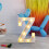 Letras luminosas de LED rosa com glitter de 30 cm (12 polegadas) 5