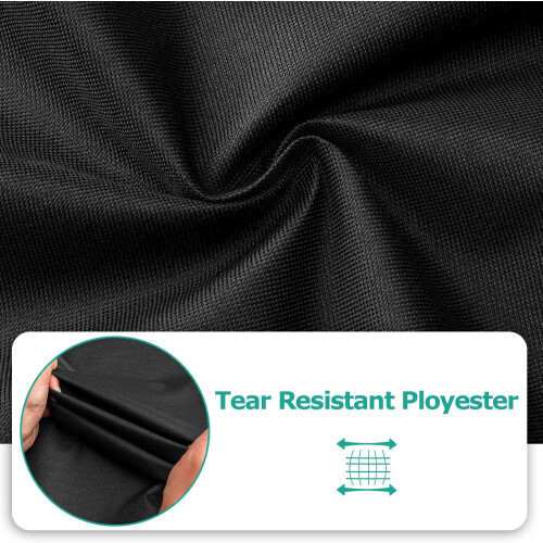 Capa para churrasqueira a gás de 65 polegadas, resistente e impermeável, para churrasqueiras de até 63 polegadas de largura, compatível com 2