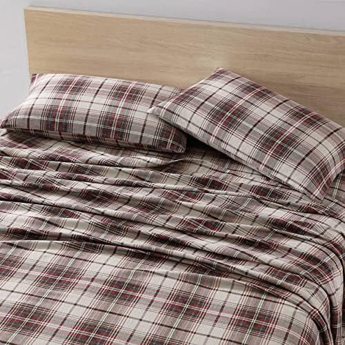 Cotton Flannel Sheet Set Queen Size 2