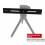 Dual Camera Mount Tripod Bracket Camera Flash Brackets Extension Bar with 1/4" Screw for Camera Light 6