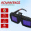 Welding Glasses for Men Glasses Comfortable Lens Eye Protective Auto Dimming Ergonomic Work Fast Response Eyewear 2