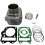 66mm Motorcycle Engine Bore Cylinder Piston Ring Gasket Set for  W125i WAVE125 125cc Engine 4