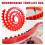 2M Adjustable Woodworking Gear Driven Profiling Strip Flexible Curve Template Tool 2