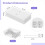 Polymer Clay Bead Roller & Hole Maker Set, Clay Earring Mold and Piercing Tool Kit for Jewelry Making,Clay  Tool 6