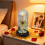 Galaxy Glass Rose Crystal Dome Gave til hende 4