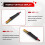 Solid Carpenter Pencil Woodworking Mechanical 3 Colors Refill Construction Marking Scriber Built-in Sharpener Black 4