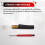 Solid Carpenter Pencil Woodworking Mechanical 3 Colors Refill Construction Marking Scriber Built-in Sharpener Black 6