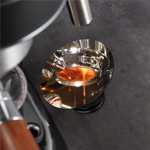 Coffee Extraction Observation Mirror Stainless Steel Reflector Magnetic Base Multi Directional Rotating Coffee Extractor 1