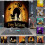 Halloween-tryckt duschdraperi i polyester 180x150 cm 2